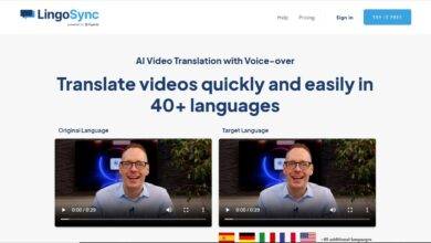 Lingosync: AI-powered video translation tool